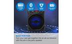 iLive Bluetooth Party Speaker with Microphone and LED light effects