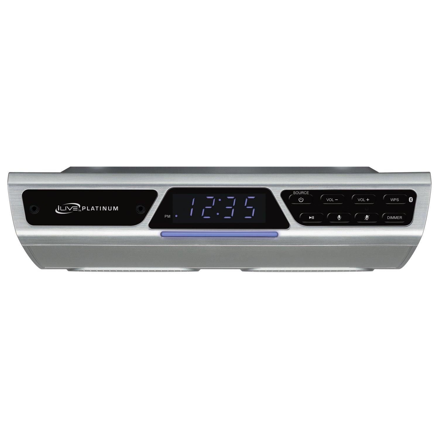 iLive Platinum Under WiFi Music System with Alexa and Bluetooth