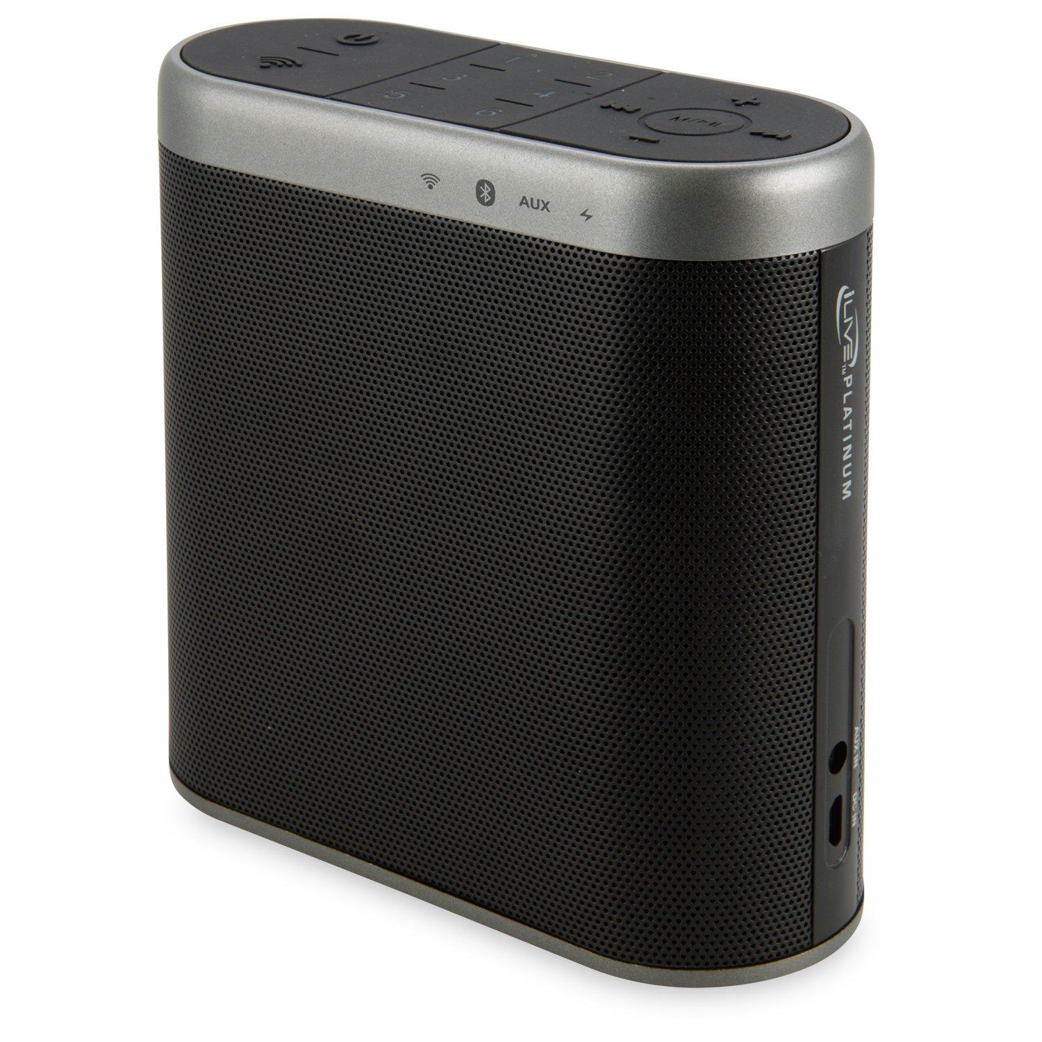 iLive Platinum Multi-Room Portable Wi-Fi Bluetooth Speaker GameStop