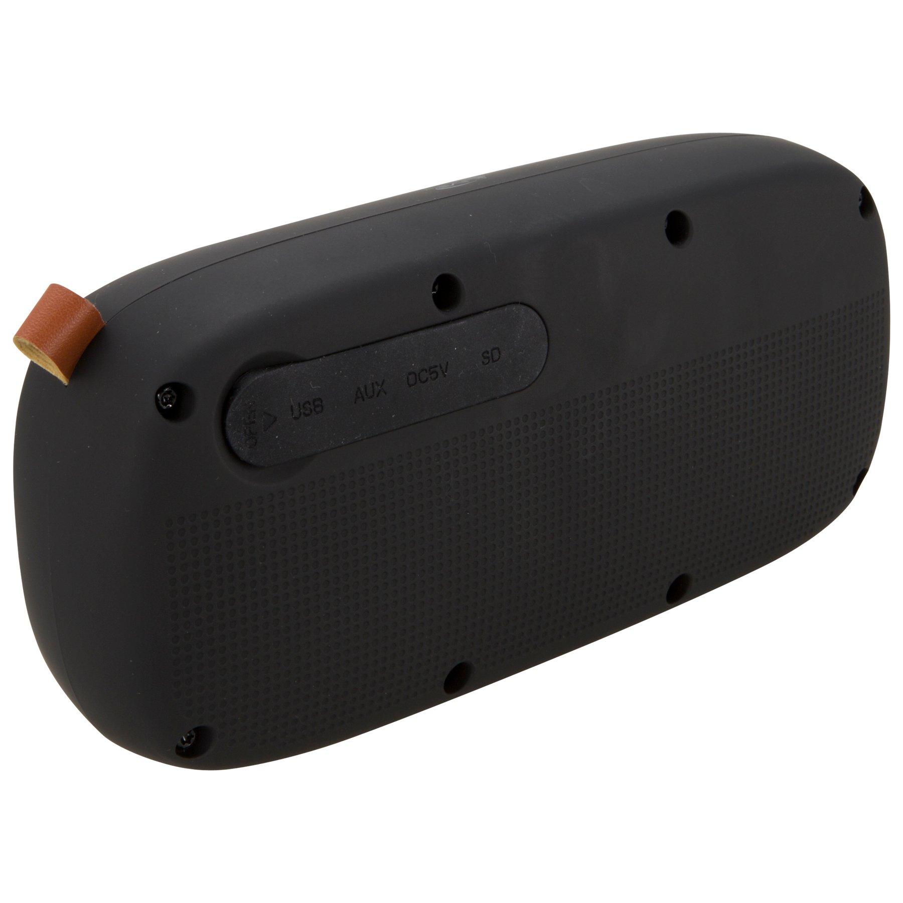 GPX Portable Water-Resistant Bluetooth Speaker