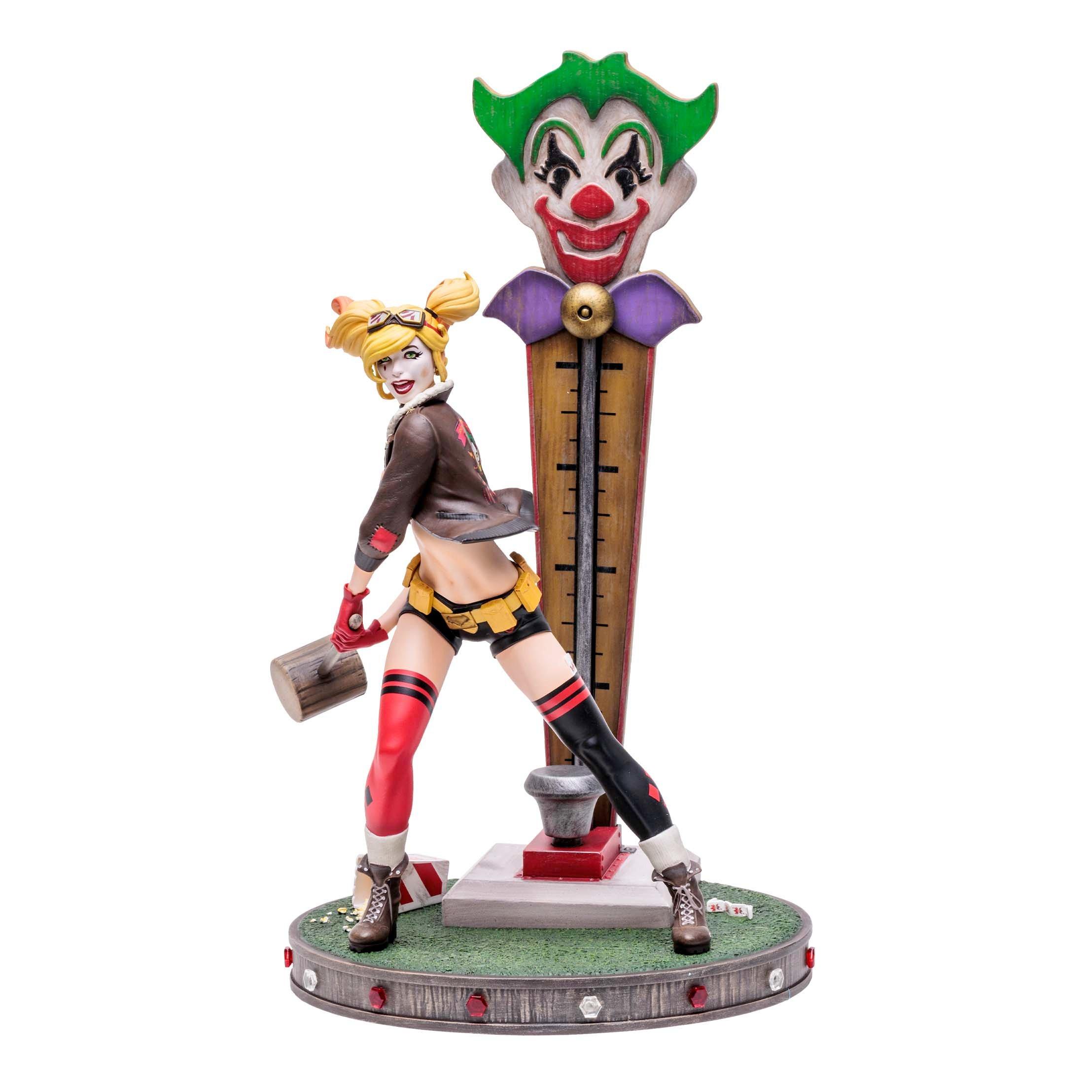 McFarlane Toys DC Direct DC Bombshells Harley Quinn Version 2 Deluxe 1:8 Scale Statue Limited Edition