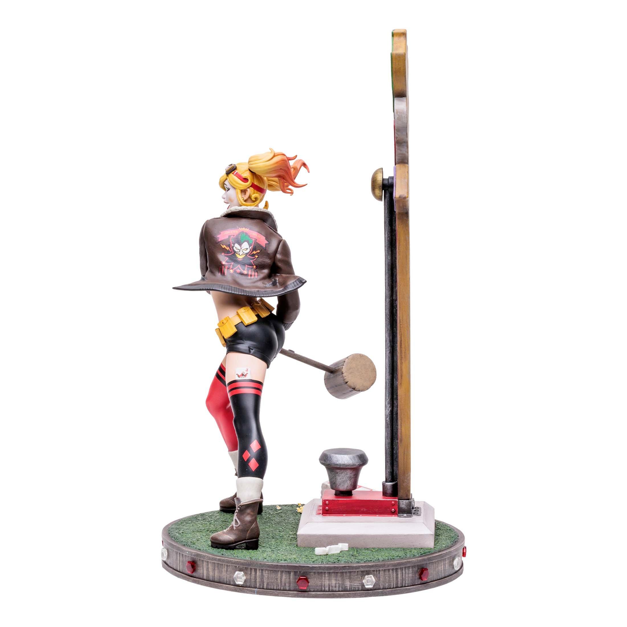 list item 3 of 9 McFarlane Toys DC Direct DC Bombshells Harley Quinn Version 2 Deluxe 1:8 Scale Statue Limited Edition
