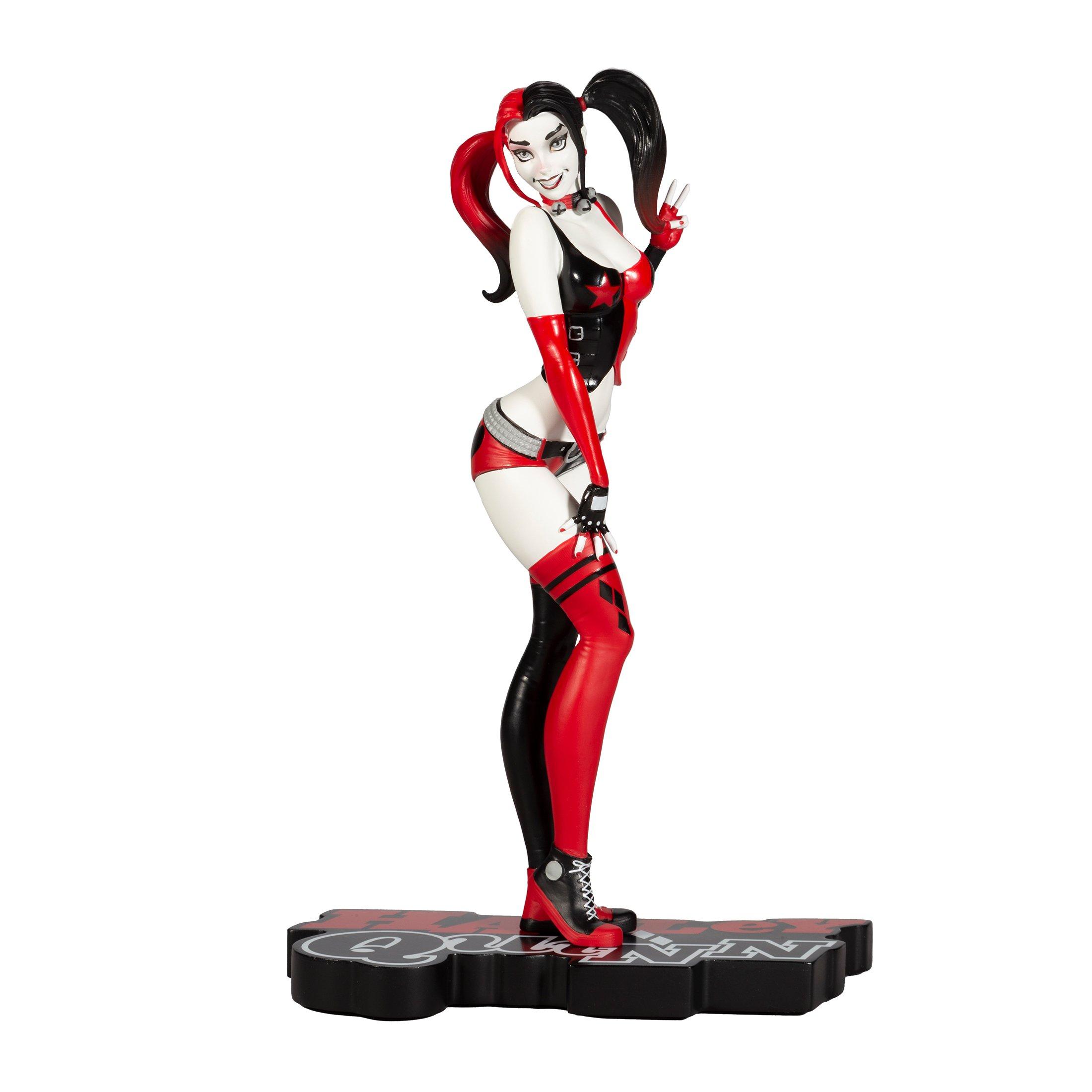 McFarlane Toys DC Direct Designer Series Red White And Black Harley Quinn 1 10 Scale Statue