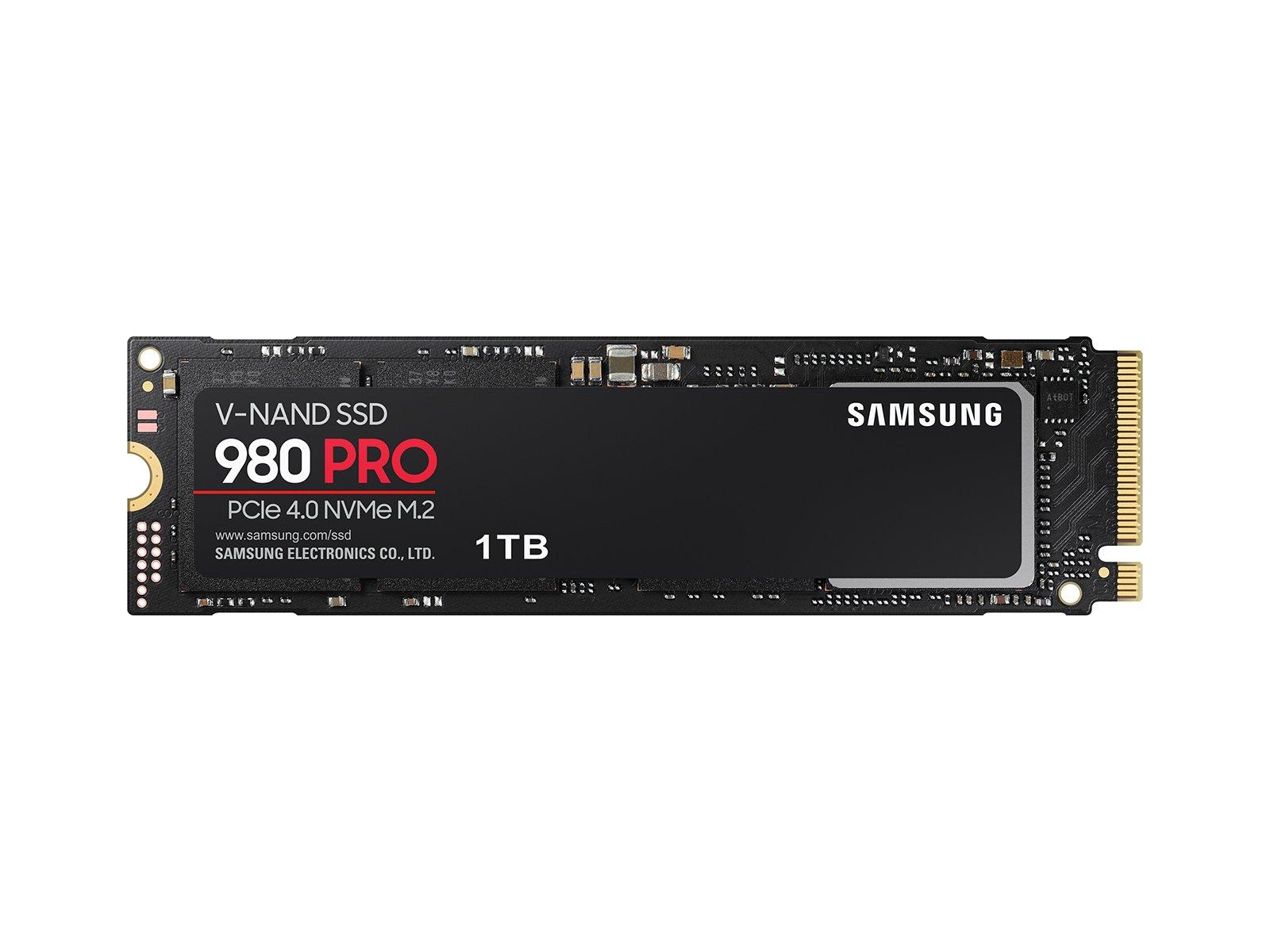 Samsung 980 PRO PCIe 4.0 NVMe M.2 Internal V-NAND Solid State Drive 1TB