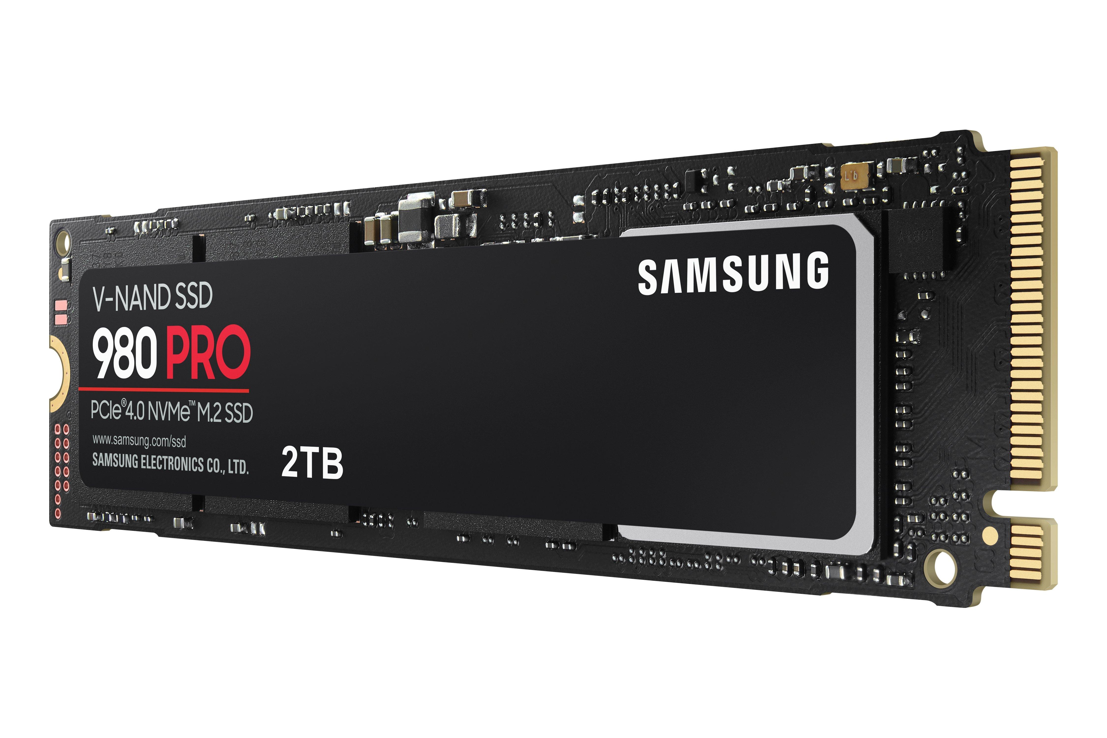 Samsung 980 PRO 2TB PCIe 4.0 NVMe M.2 Internal V-NAND Solid State