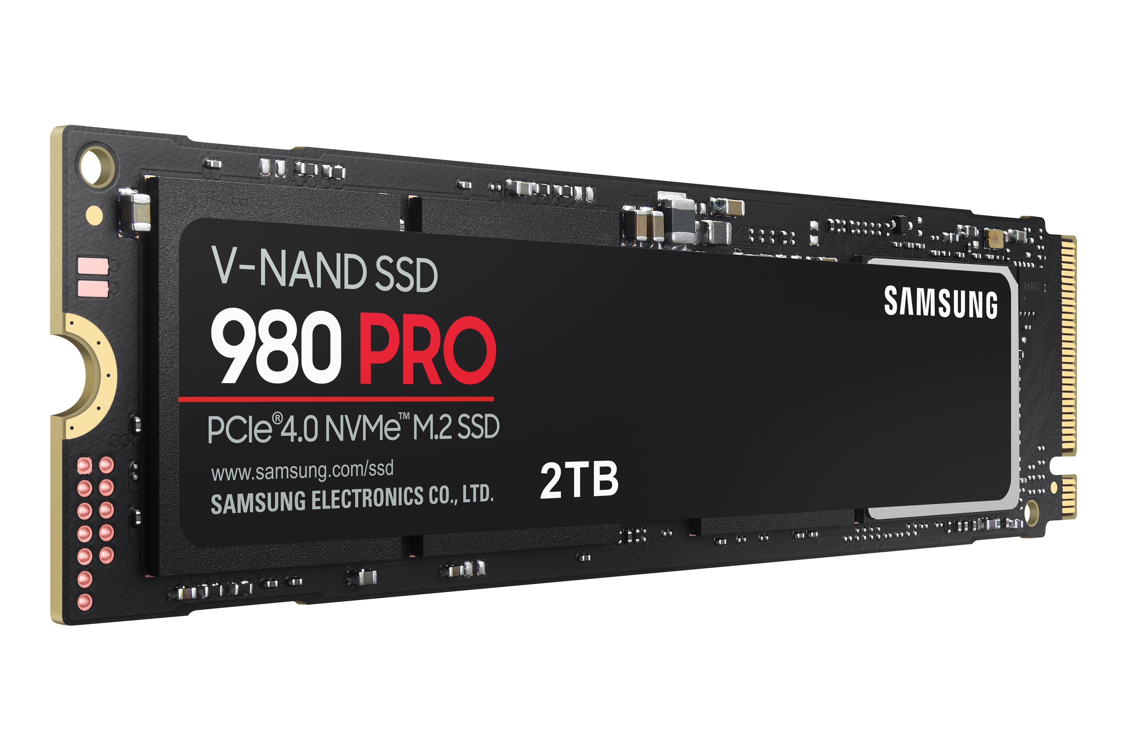 Samsung SSD SERIE 980 PRO M.2 2To 2280 PCIe 4.0 x4 NVMe 1.3c