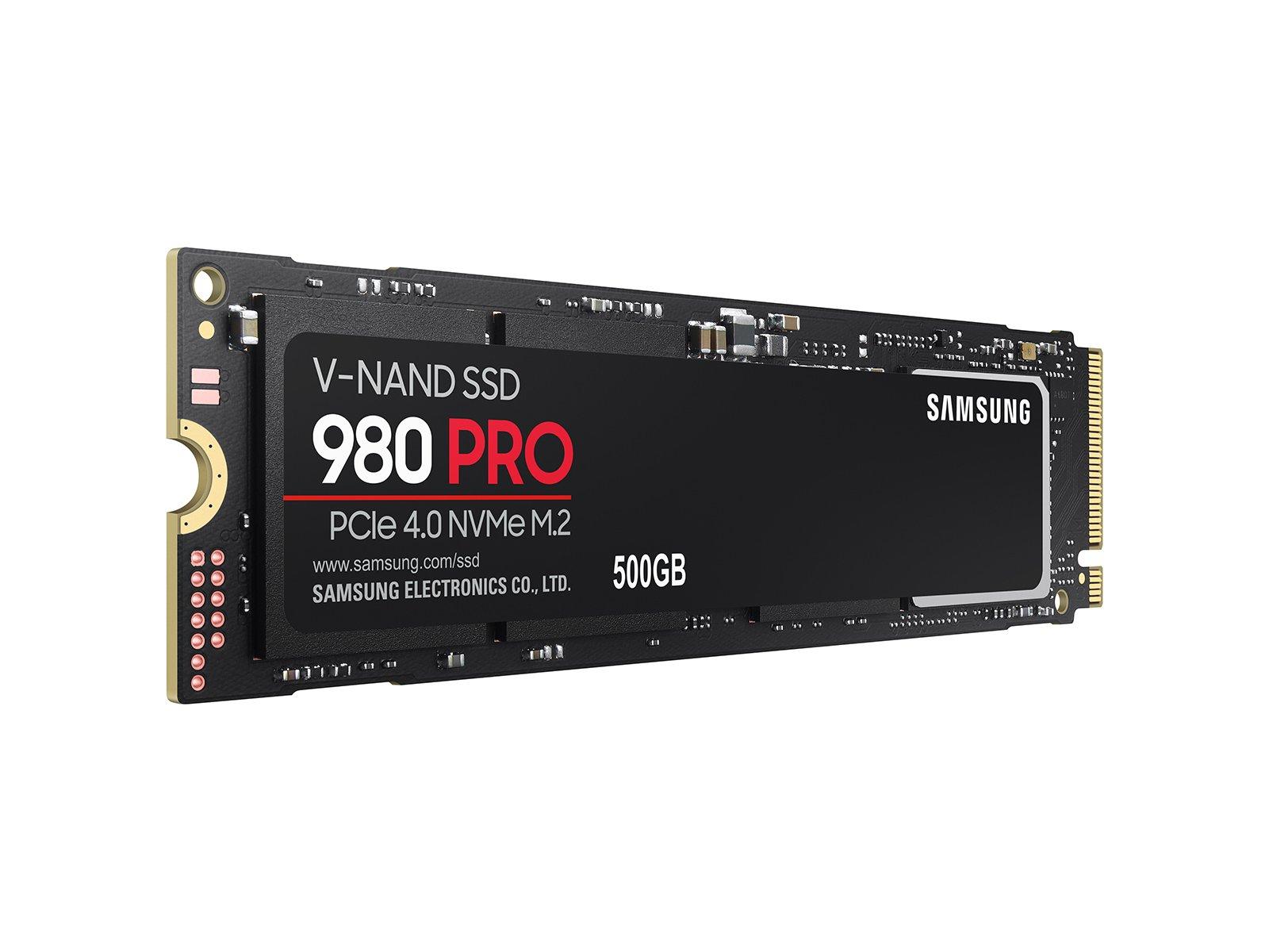 Samsung 980 PRO 500GB PCIe 4.0 NVMe M.2 Internal V-NAND Solid State Drive  PlayStation 5 Compatible