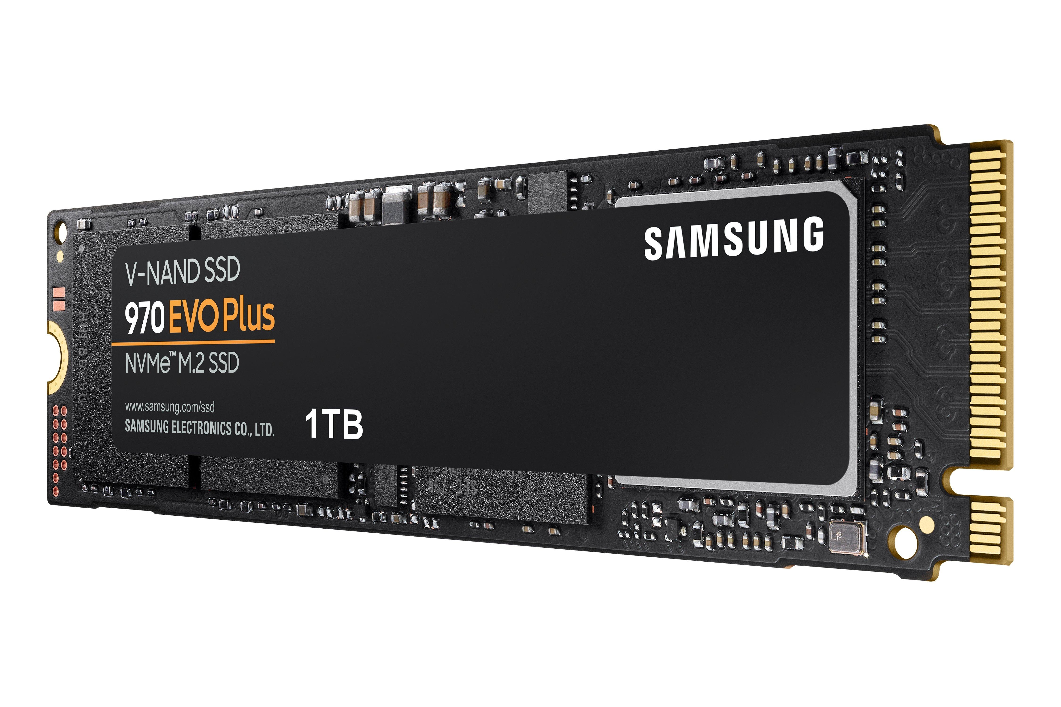 PCパーツ samsung 970evo ssd nvme Samsung 970 EVO Plus 1TB PCIe 3.0 NVMe M.2 Internal V-NAND Solid