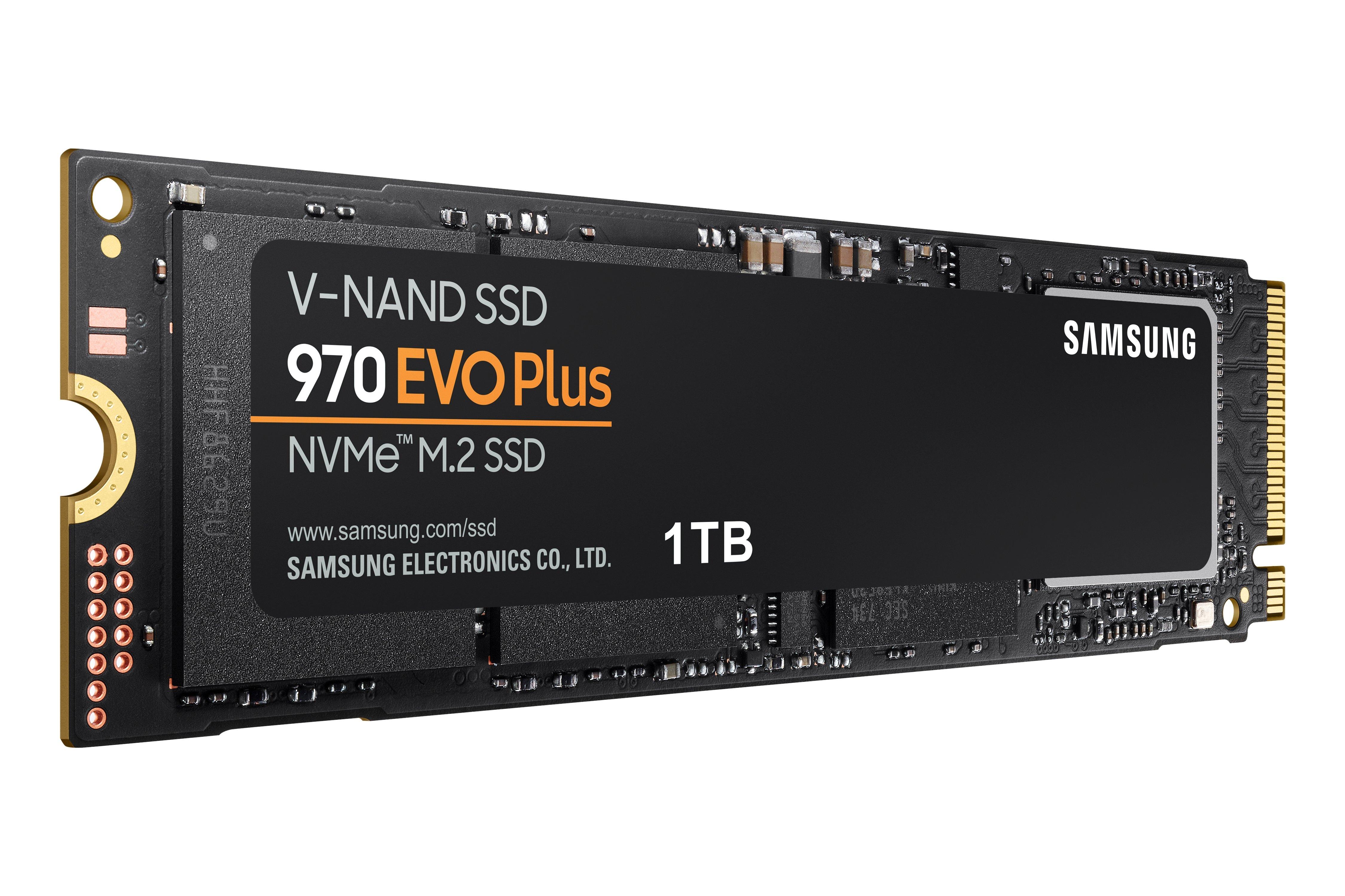 Outside Awareness touch Samsung 970 EVO Plus 1TB PCIe 3.0 NVMe M.2 Internal V-NAND Solid State Drive