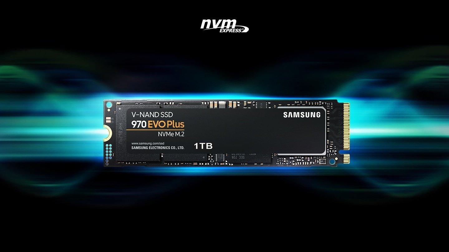 Samsung 970 EVO Plus, PCIe Gen 3.0 NVMe M.2, Solid State Drive