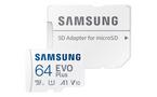 Samsung EVO Plus 64GB microSDXC Memory Card with Adapter