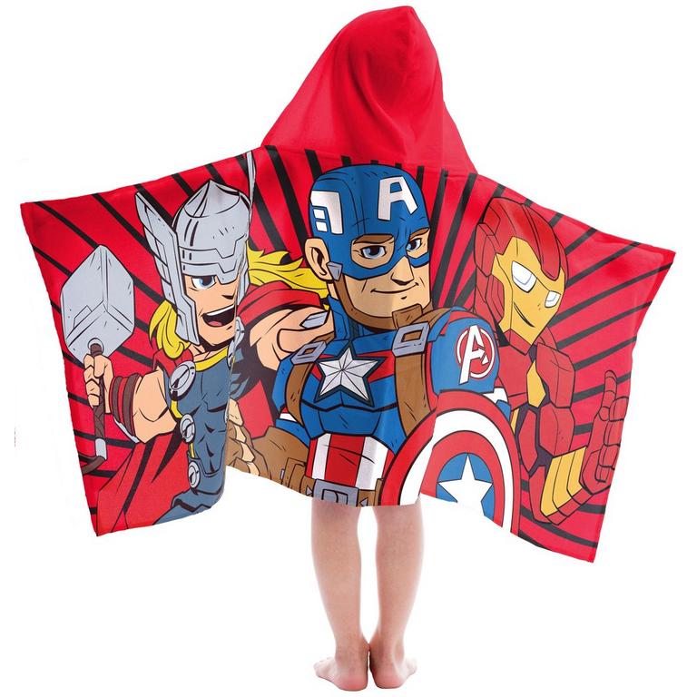 inadvertently within Viewer Jay Franco Marvel Super Hero Adventures Super Stars Hooded Towel | GameStop