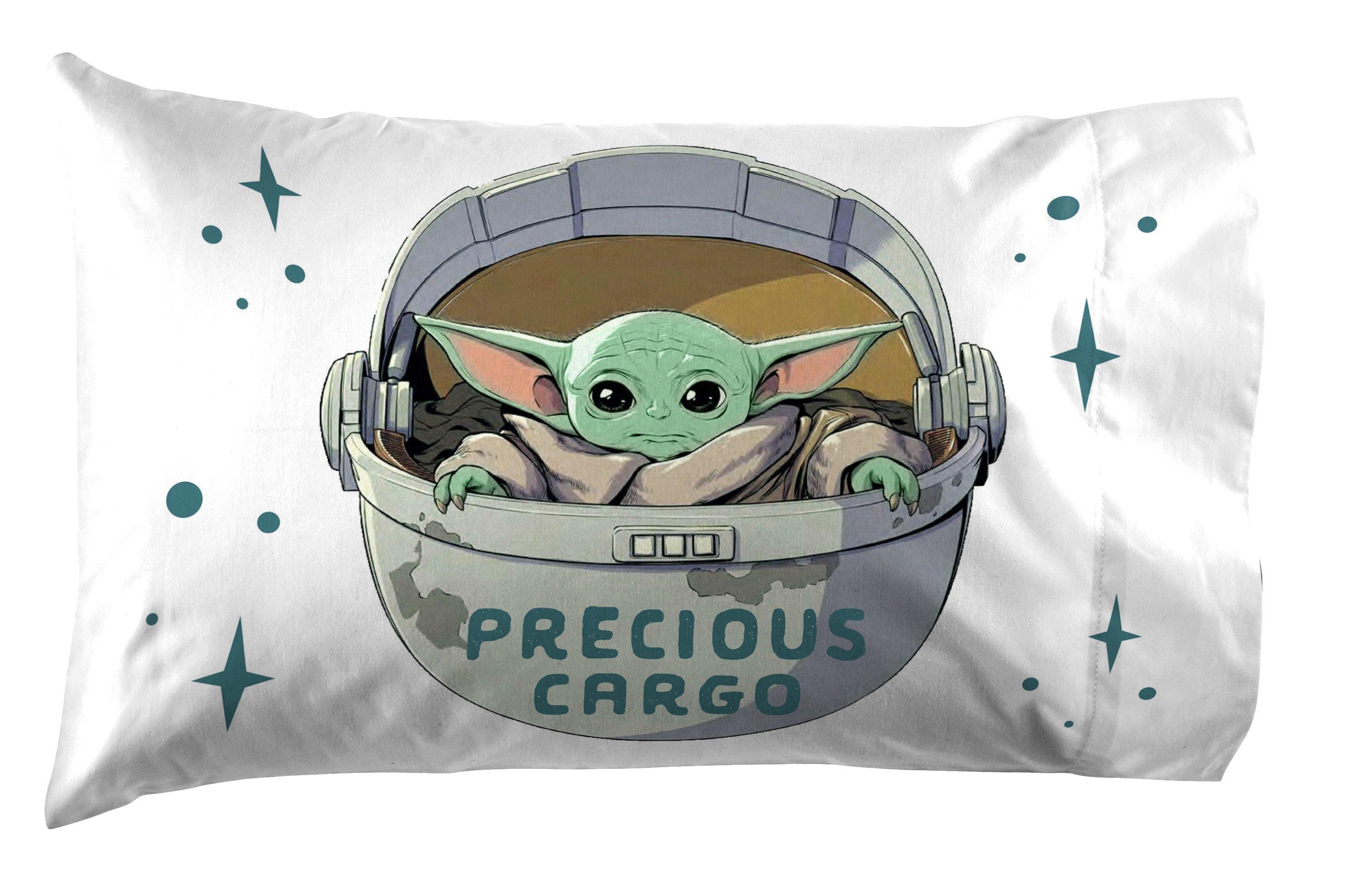 list item 2 of 3 Jay Franco The Mandalorian Curious Child Double Sided Pillowcase