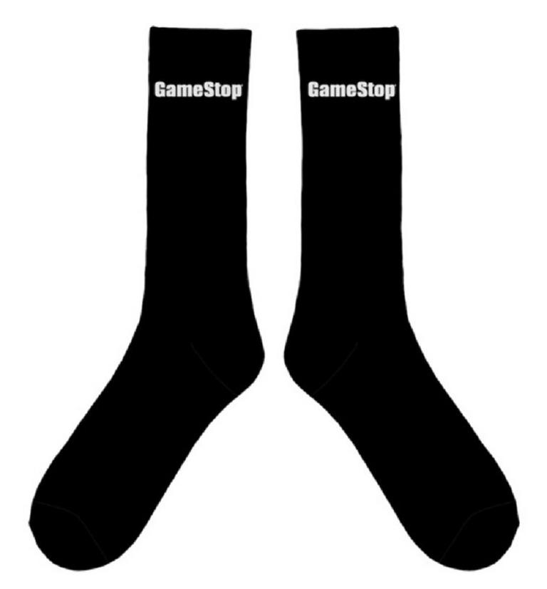 GameStop Logo Youth Crew Socks