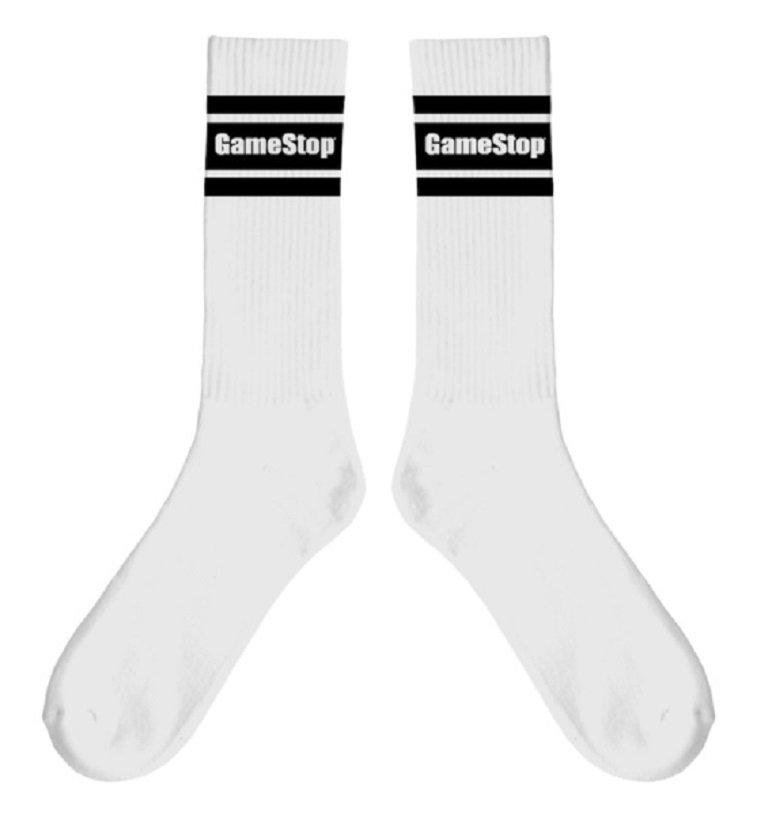 GameStop Logo Youth Crew Socks