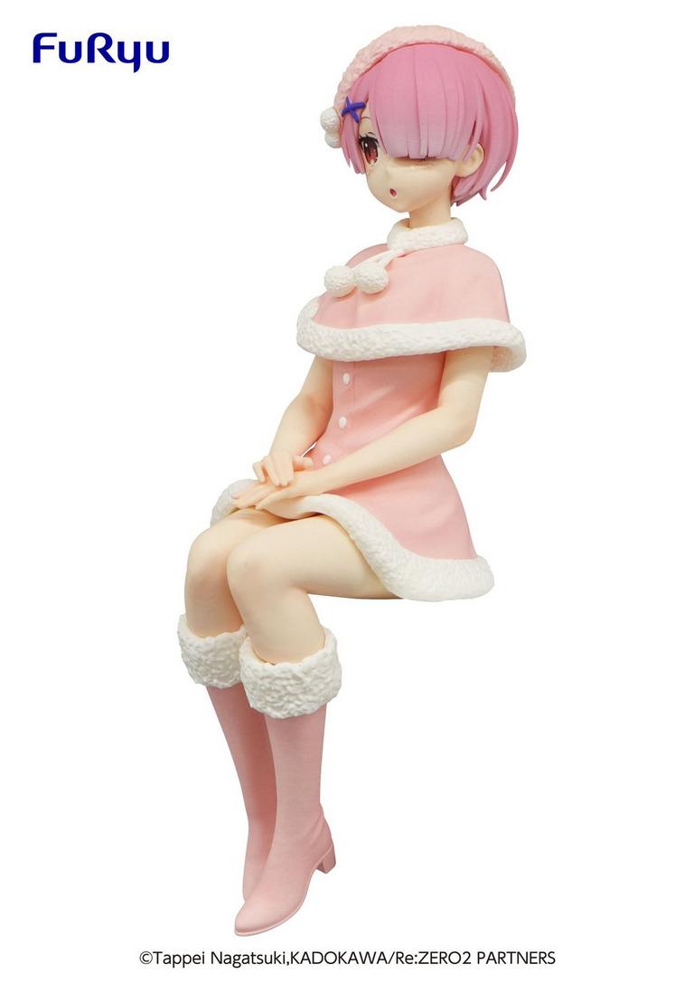 FuRyu Noodle Stopper Re:Zero Snow Princess Ram Statue