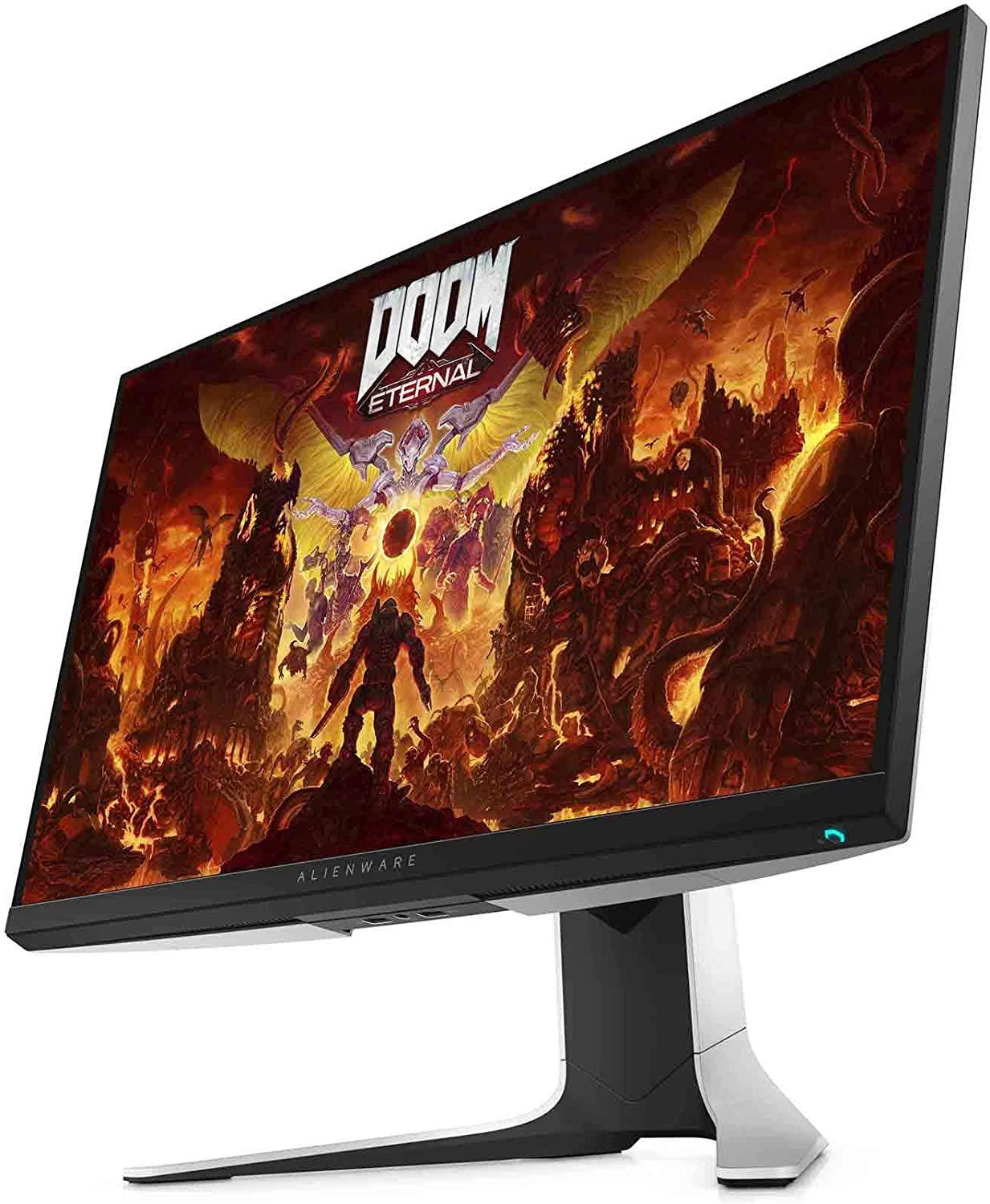 Monitor Dell Alienware 27'' Full Hd 240 Hz G Sync Y Freesync Color  Negro/Blanco