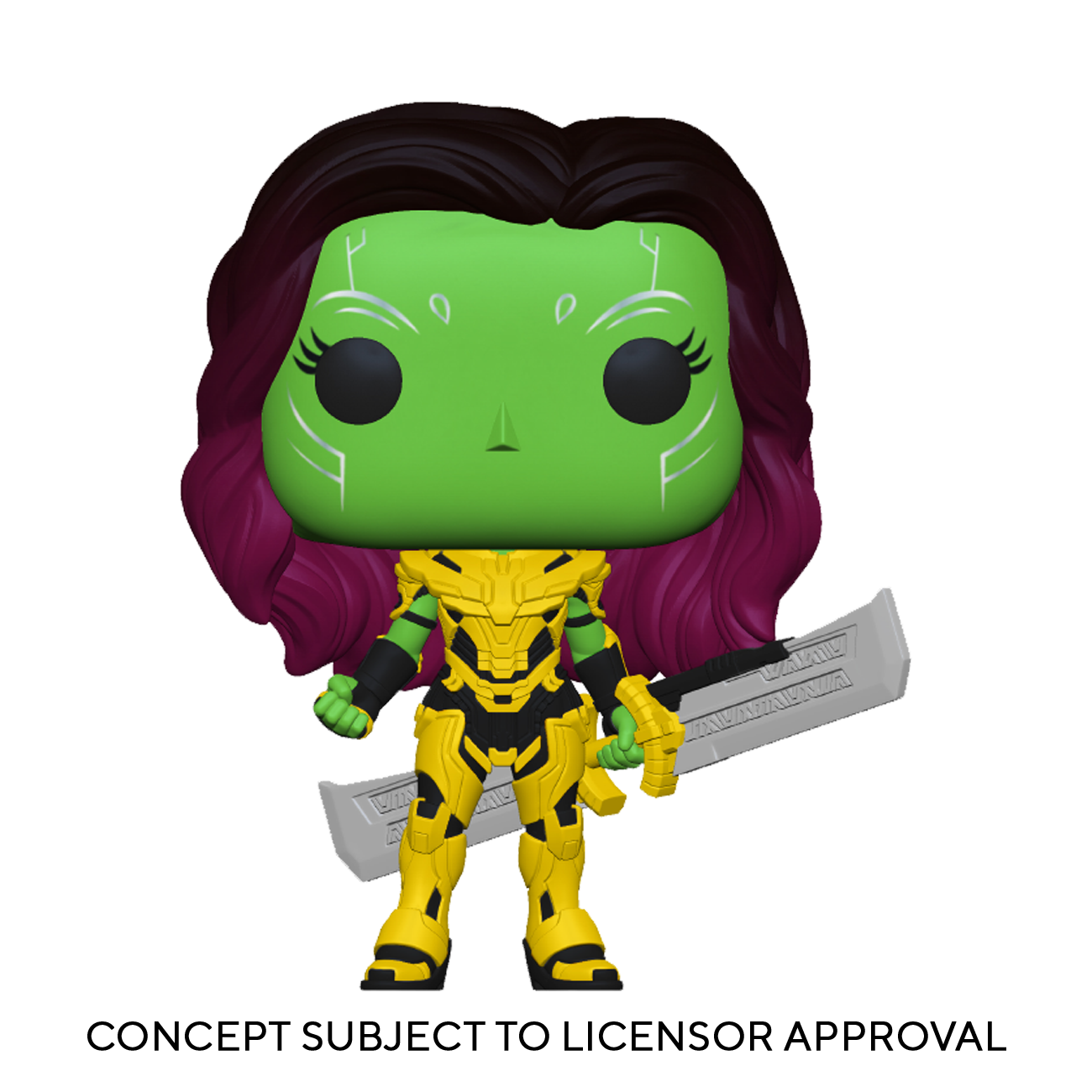 Funko POP! Marvel: What If...? Gamora with Blade of Thanos Vinyl Bobblehead  | GameStop