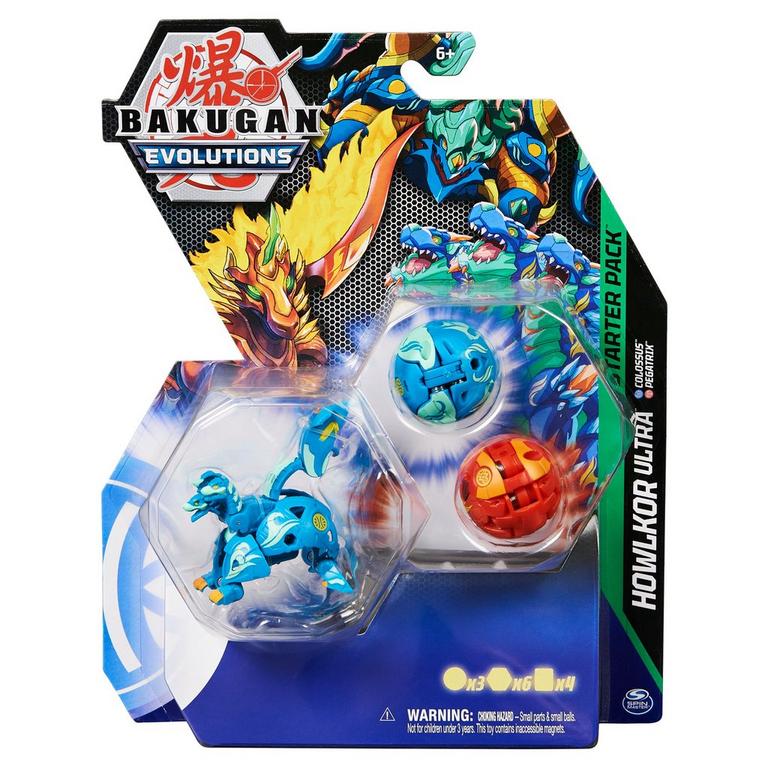 Wrap barriere sende Spin Master Bakugan: Evolutions Howlkor Ultra Starter Pack | GameStop