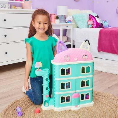 Spin Master Gabby's Dollhouse Purrfect Dollhouse Playset With Figures