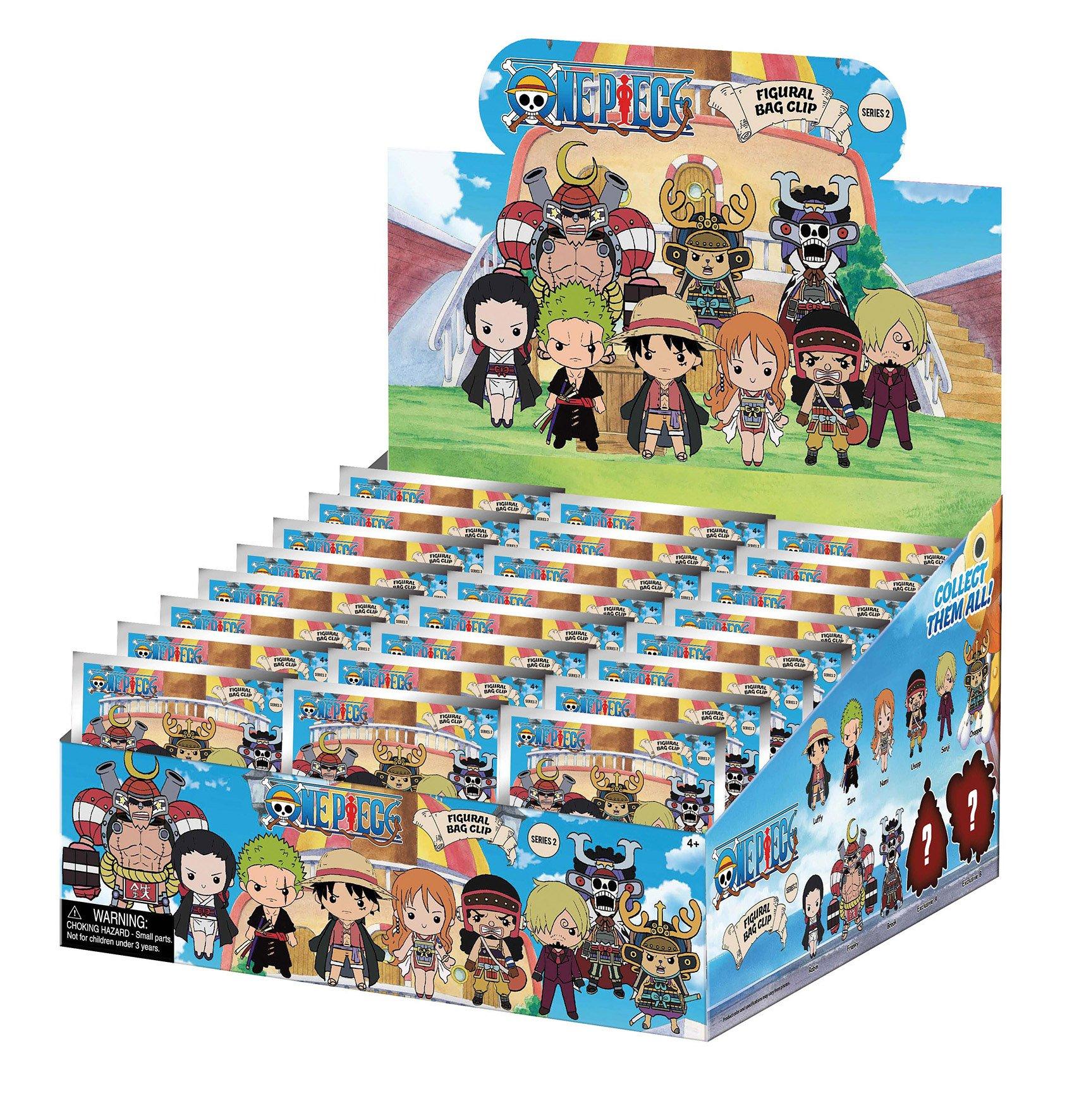 One Piece Series 2 3D Foam Bag Clip