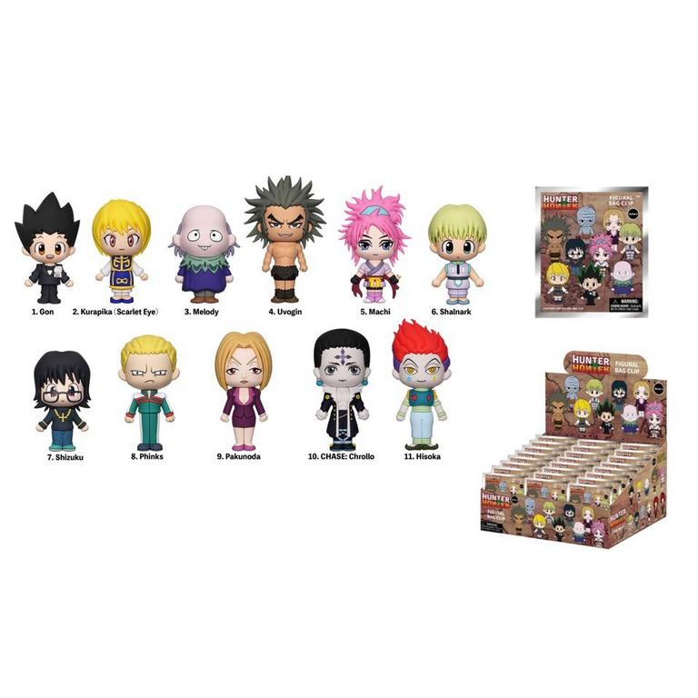 Hunter x Hunter Series 2 3D Foam Bag Clip (Styles May Vary) | GameStop