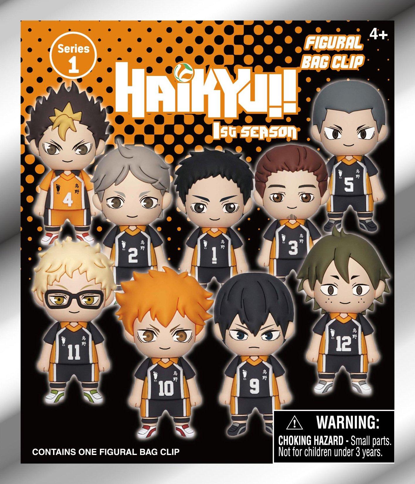 Haikyuu 3D Foam Bag Clip Blind Bag