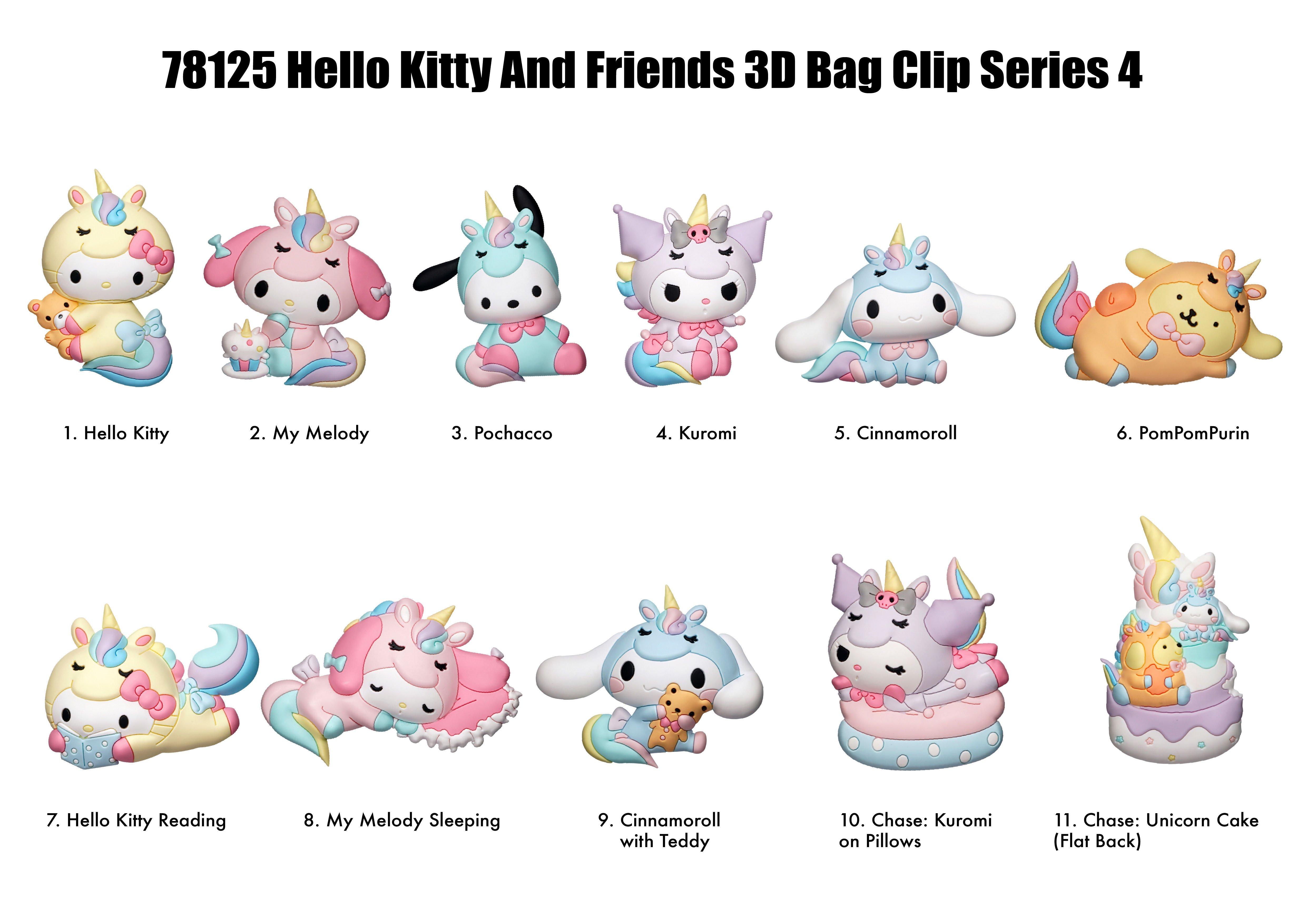 HELLO KITTY® AND FRIENDS 3-4 PIXEL PATCH SERIES *BLIND BOX