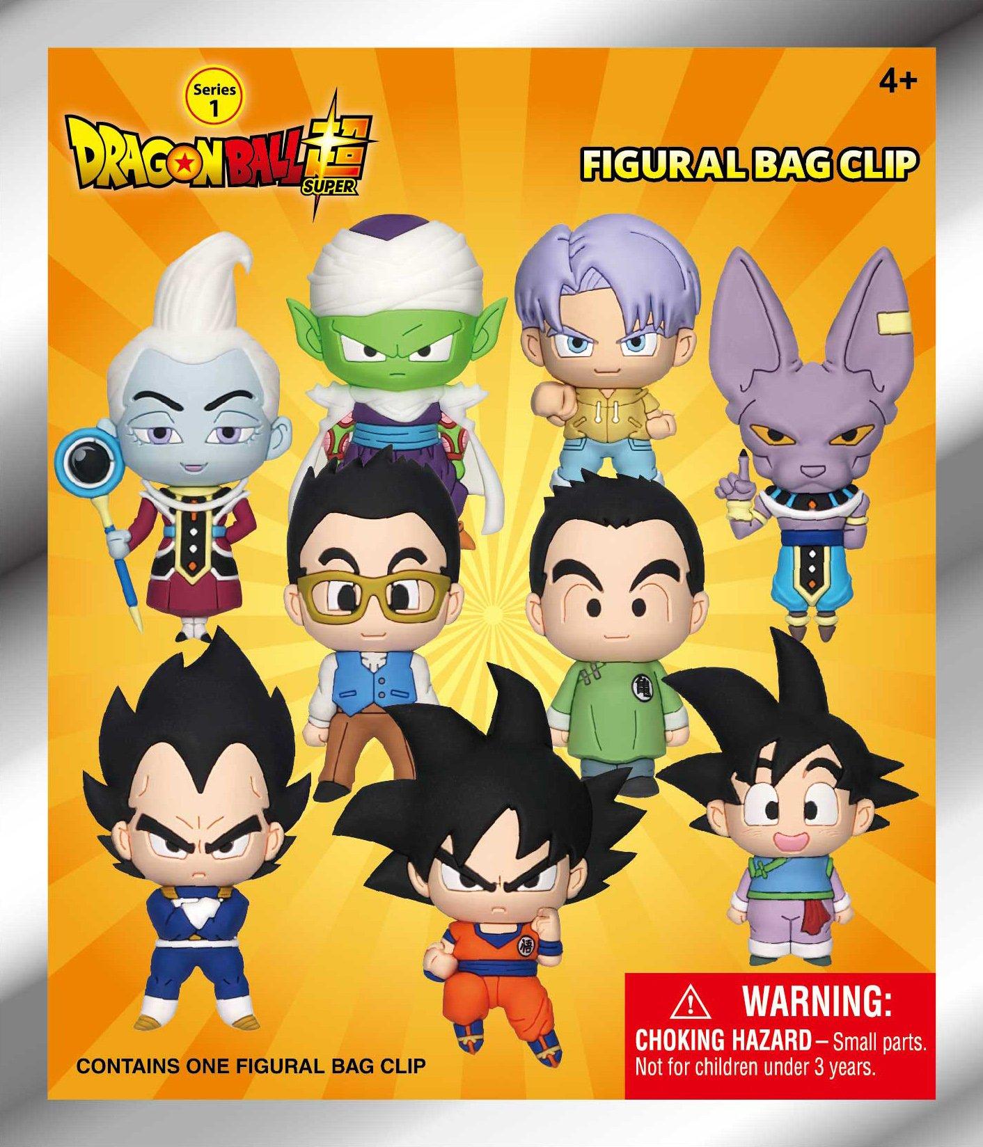 Dragon Ball Z Series 1 3D Foam Bag Clip Blind Bag