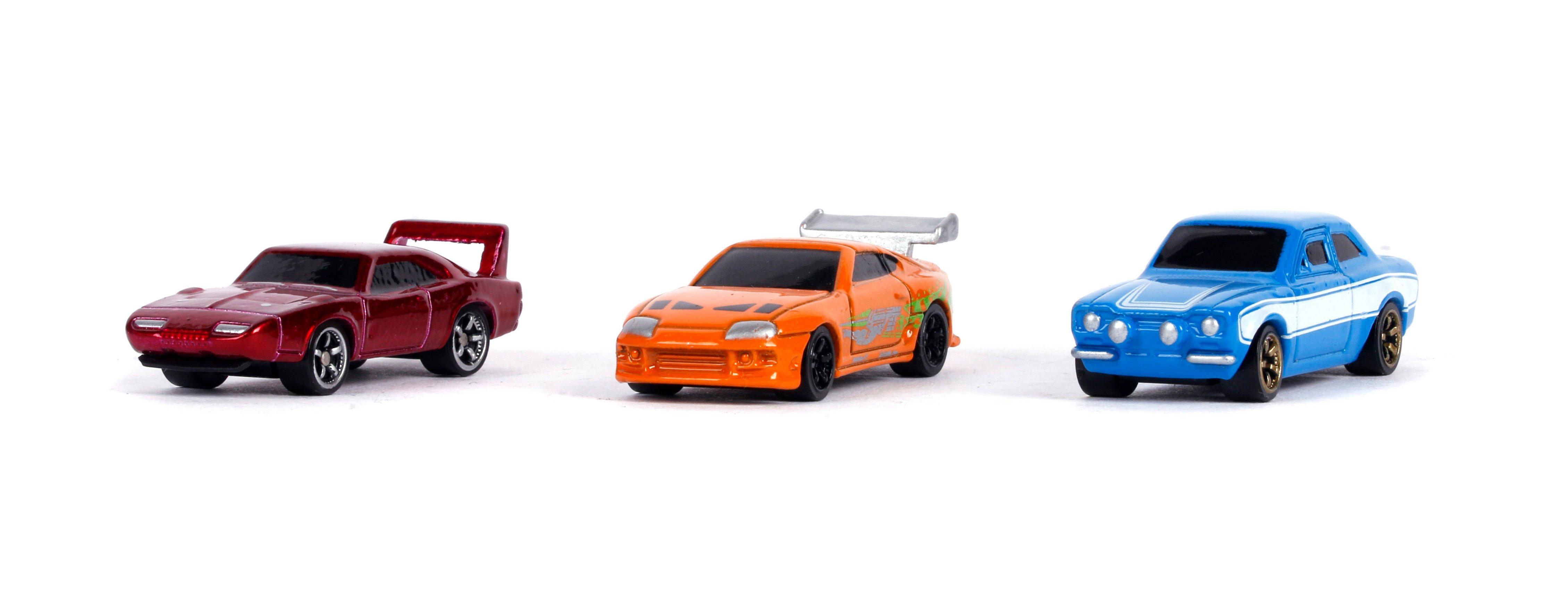 Paquete de 3 Vehiculos Nano Hollywood Rides - Fast and the Furious Jada  Toys Jada Toys Paquete de 3 Vehiculos Nano Hollywood Rides - Fast and the