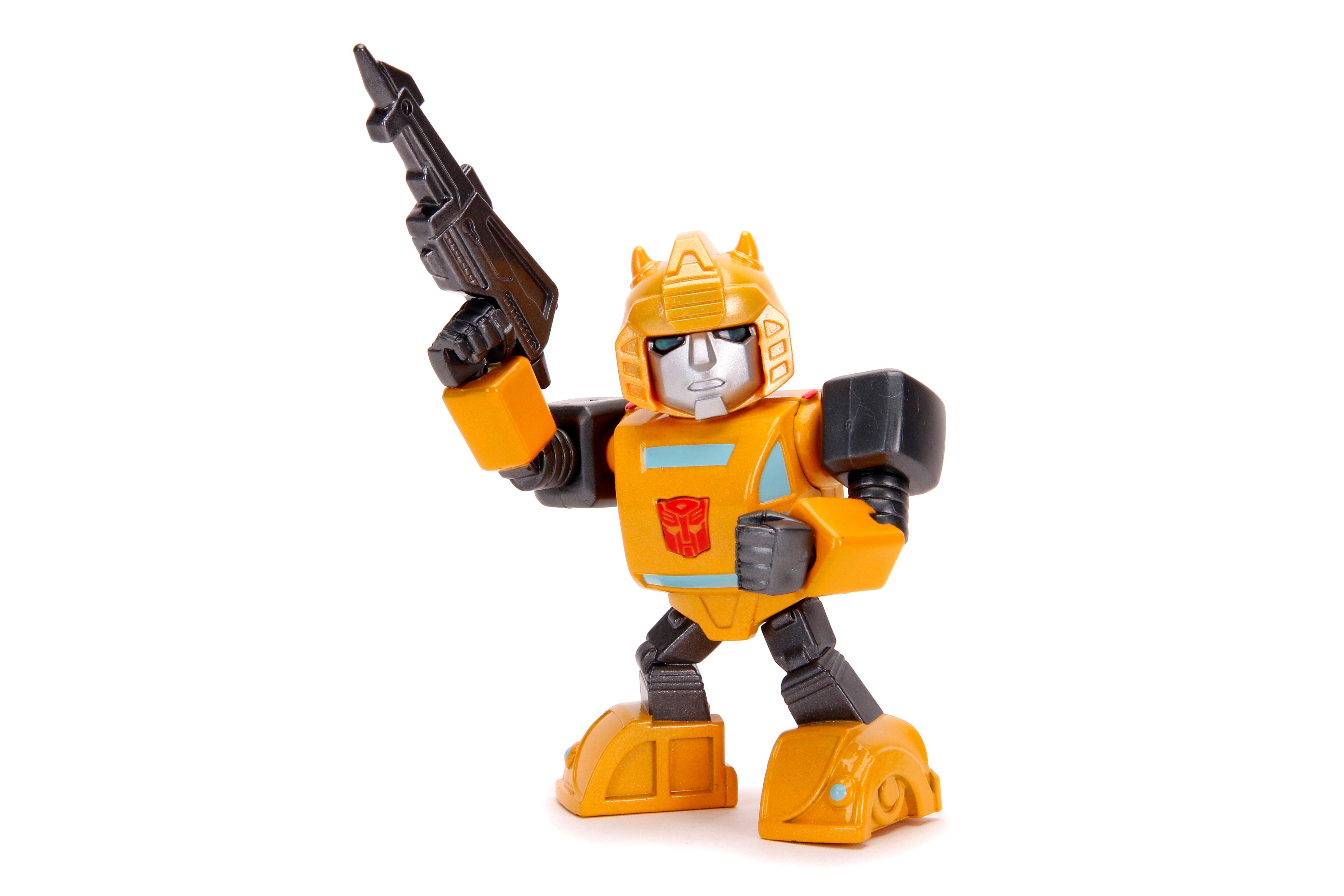 Jada Toys Metalfigs Transformers Bumblebee Light Up DieCast Figure
