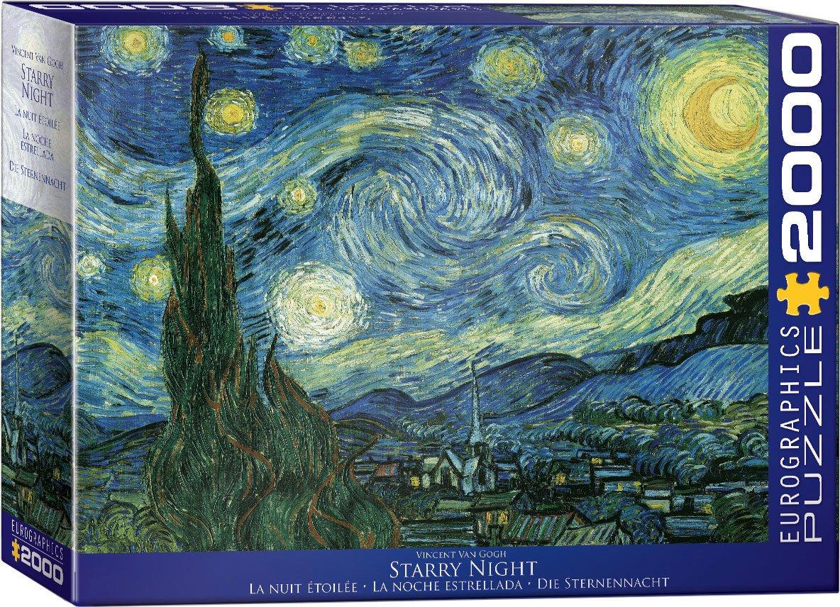 Eurographics Vincent van Gogh Starry Night 2000-pc Jigsaw Puzzle