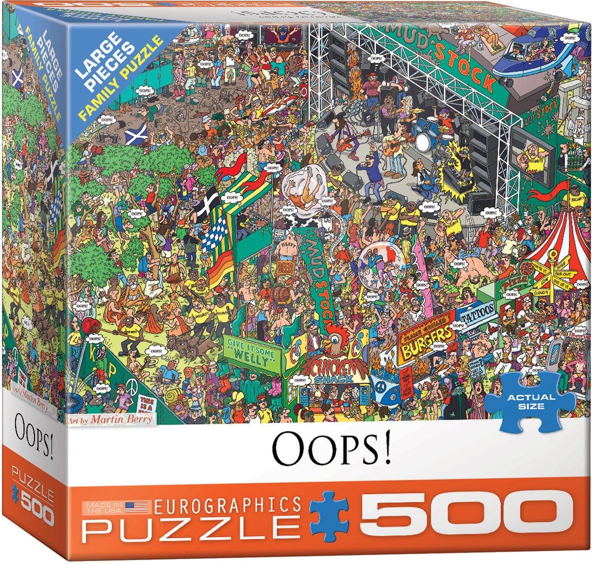 Eurographics Oops By Martin Berry 1000-pc Jigsaw Puzzle