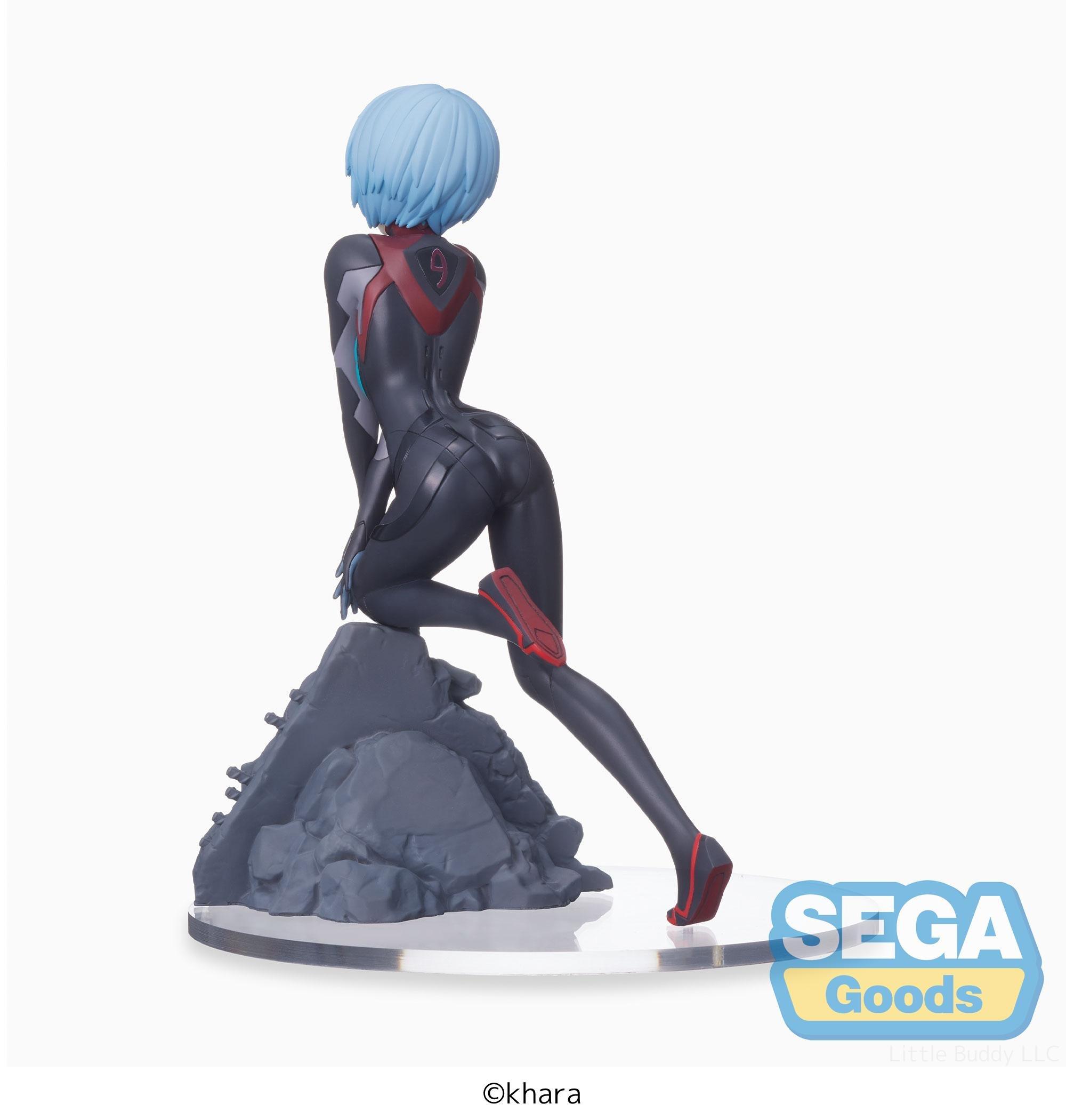 SEGA Goods Evangelion: 3.0 Thrice Upon a Time Rei Ayanami 7.5-In Statue