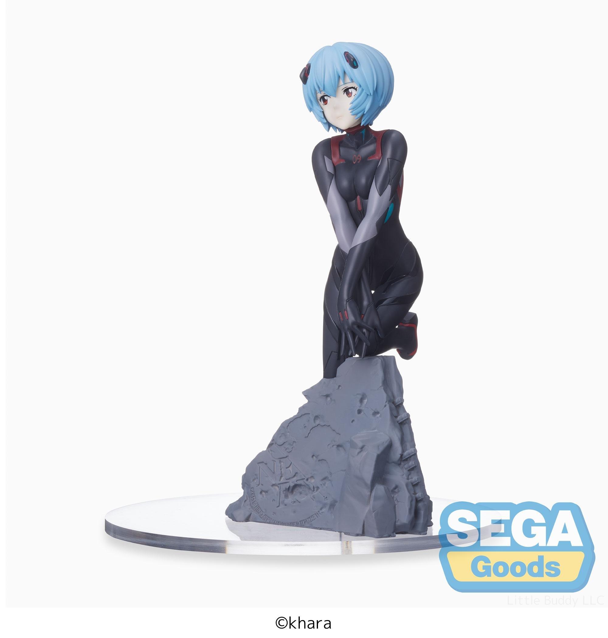list item 5 of 5 SEGA Goods Evangelion: 3.0 Thrice Upon a Time Rei Ayanami 7.5-In Statue