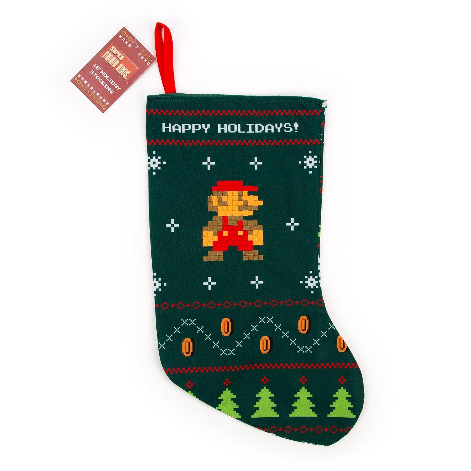 Nintendo Retro Super Mario Bros. Stocking