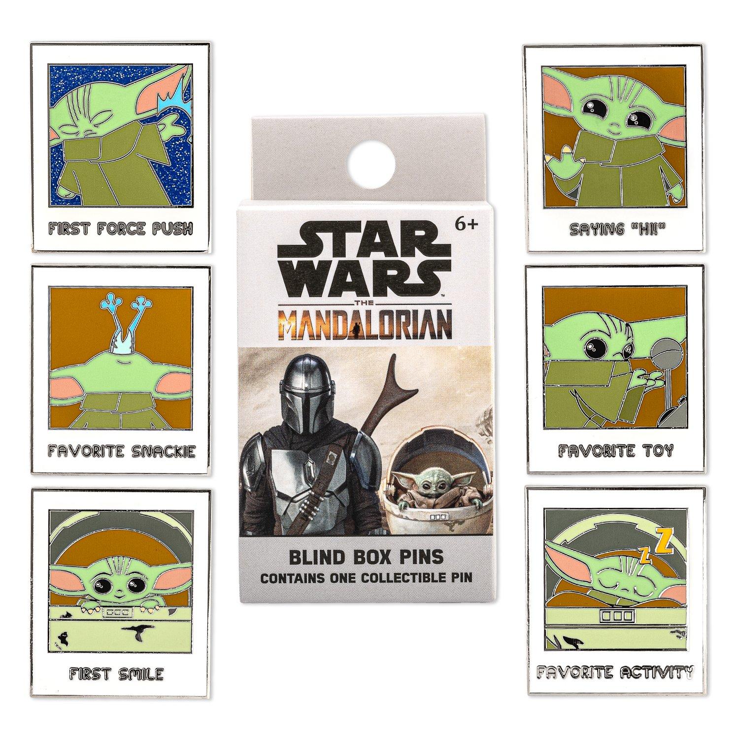 list item 1 of 2 Loungefly Star Wars: The Mandalorian Collectible Enamel Pin Blind Box