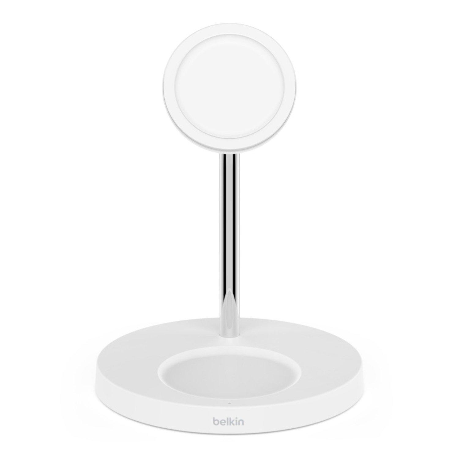 list item 3 of 5 Belkin Boost Charge Pro 2-in-1 15W Wireless Charger with MagSafe for iPhone 12 and AirPods