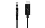 Belkin Rockstar 3-Ft 3.5mm Audio Cable with USB-C Connector