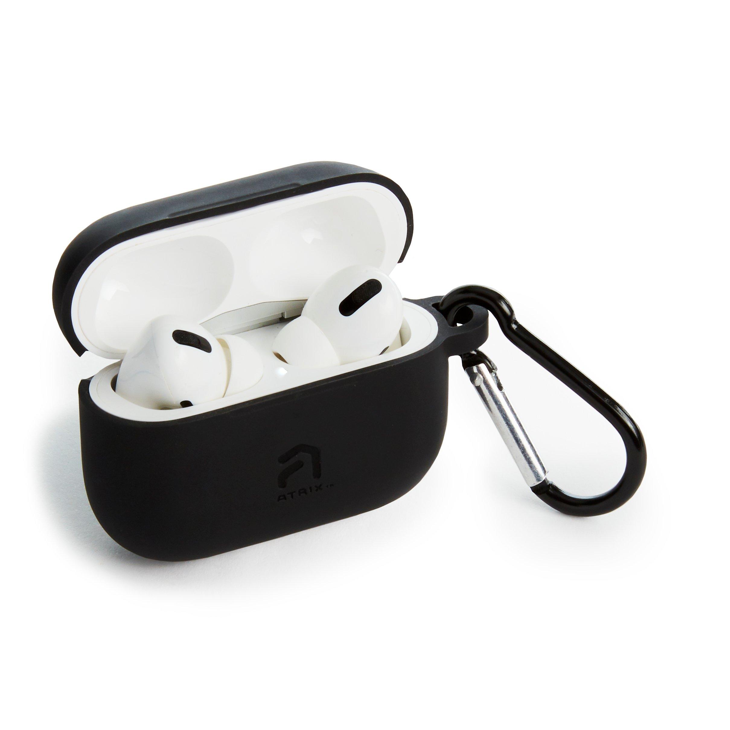 Pochette De Transport AirPods, Airpods Pro Et Pro Et AirPods Noir Avec