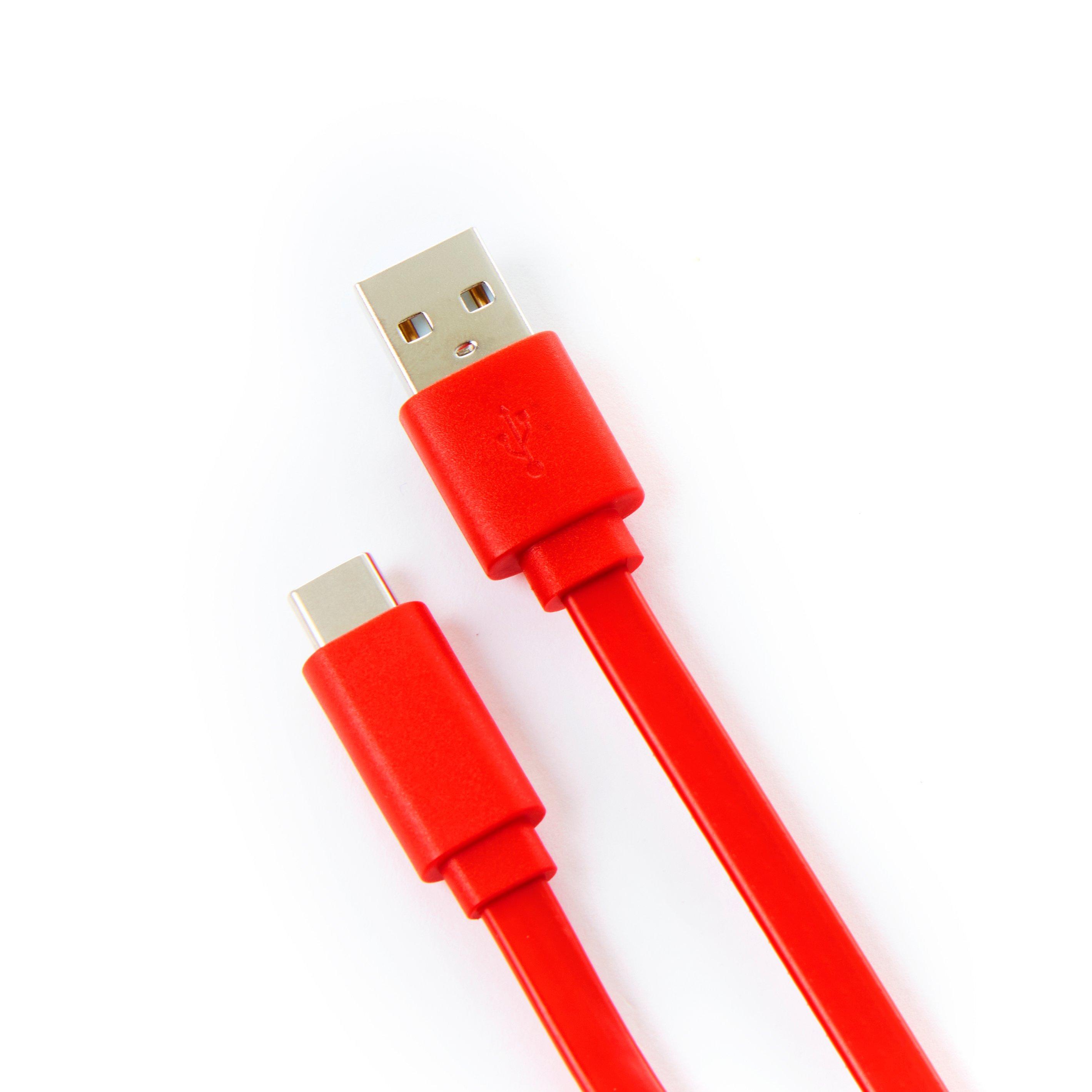 Atrix 6-ft Flat USB-A to USB-C Cable GameStop | GameStop