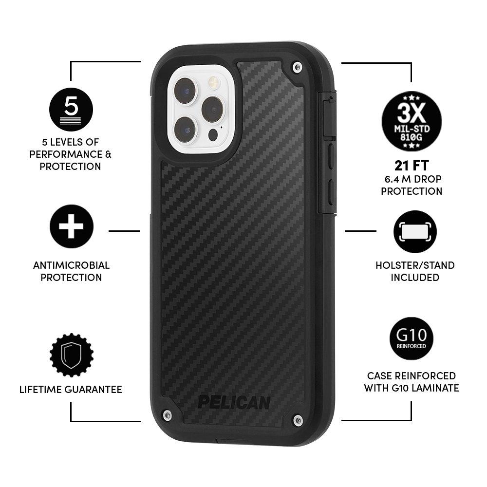 Pelican Shield Kevlar Case for iPhone 12 Pro Max