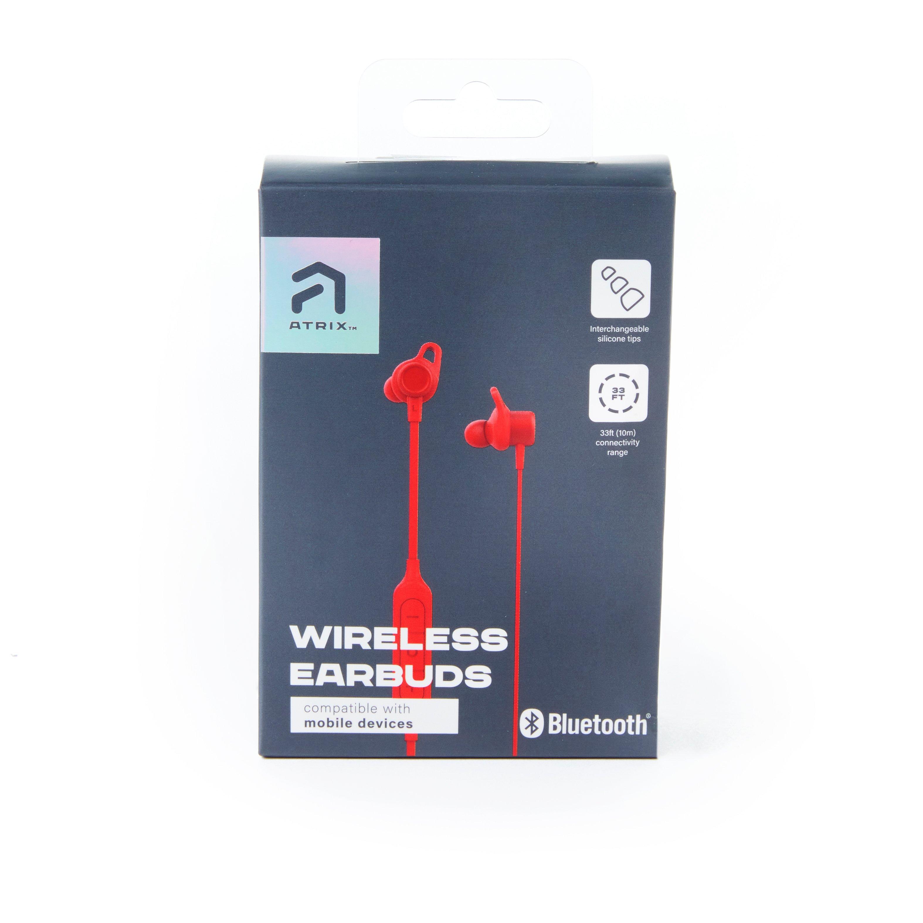 Auriculares Inalámbricos Cancelación De Ruido Bluetooth — Atrix