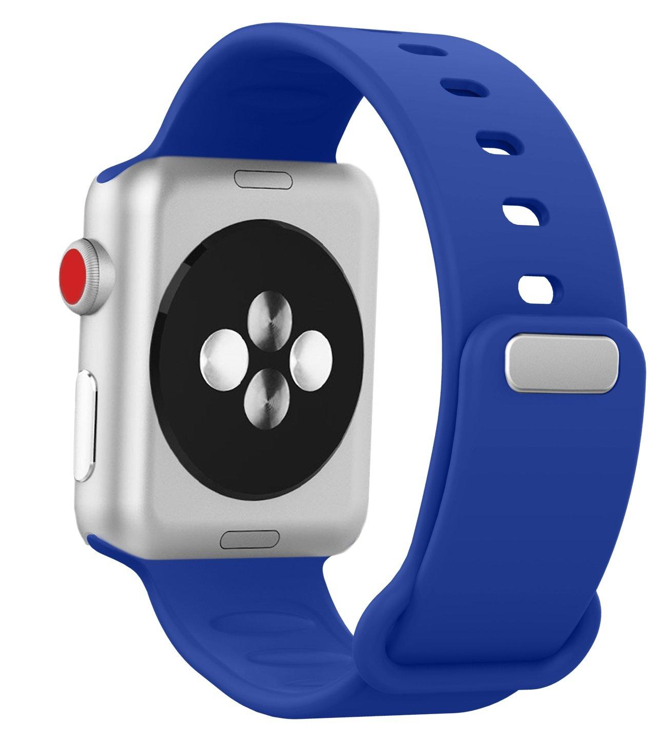 Apple watch best sale silicone band 42mm