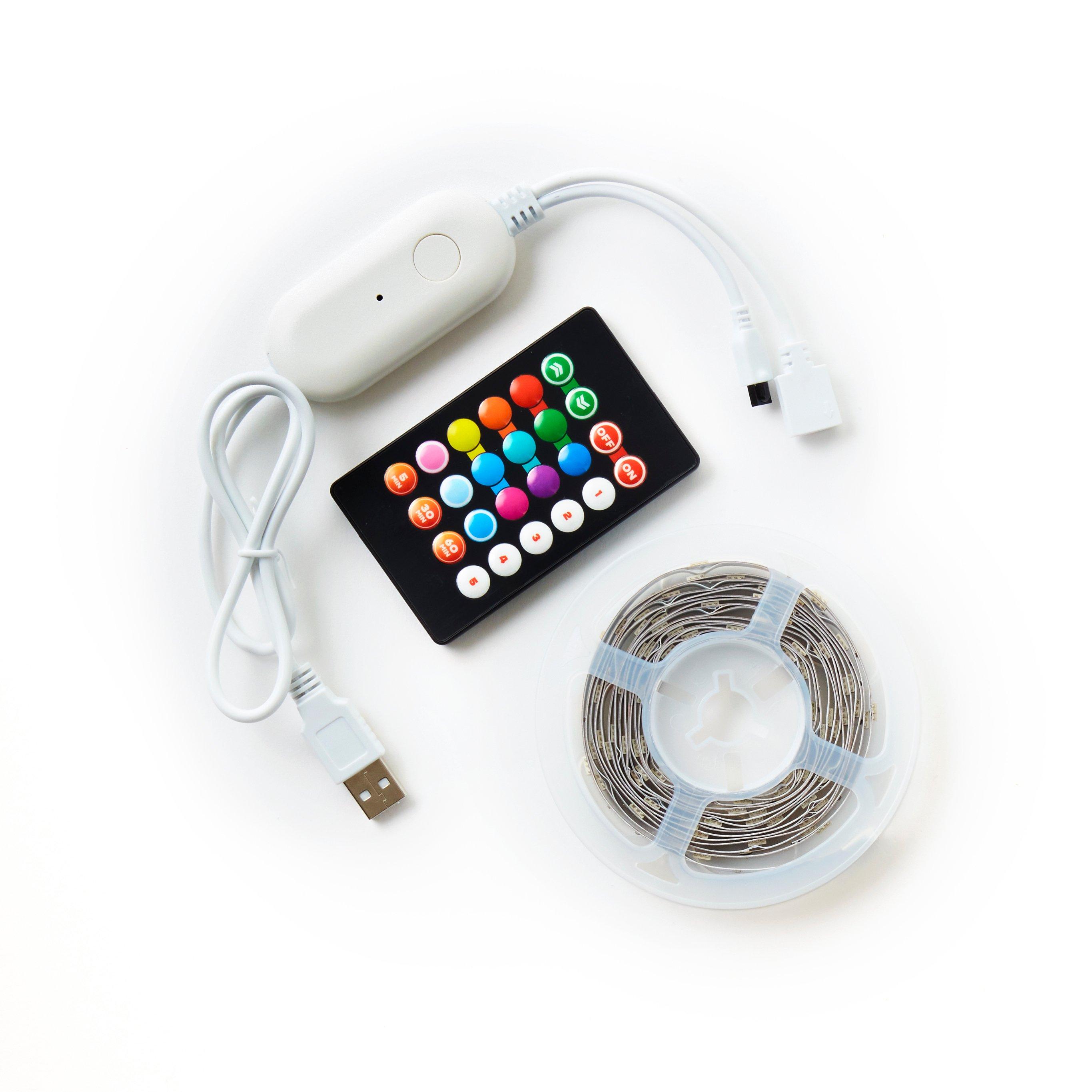 Atrix 10ft Sound Activated LED Strip with Remote