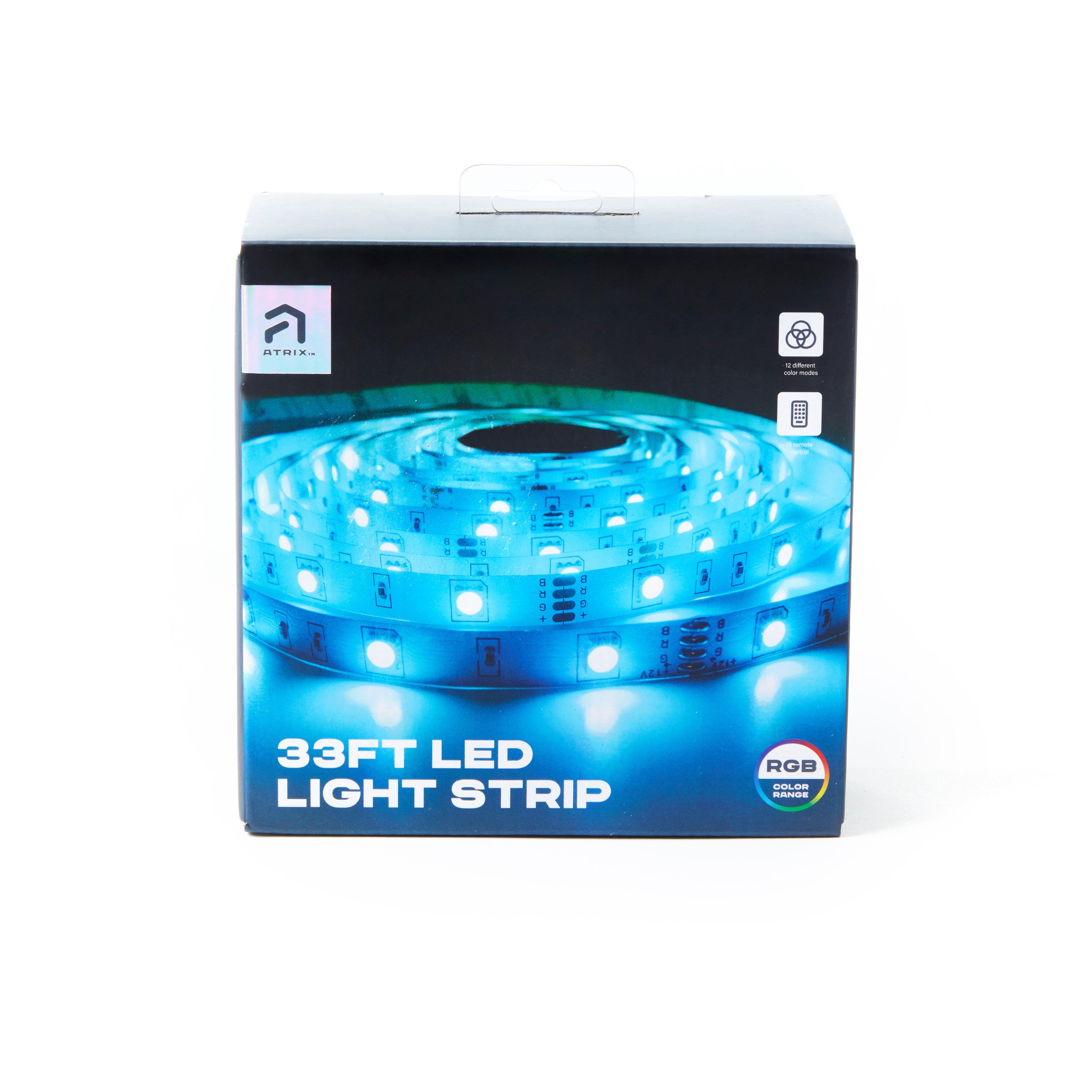 Atrix 33ft LED Light Strip with Remote GameStop