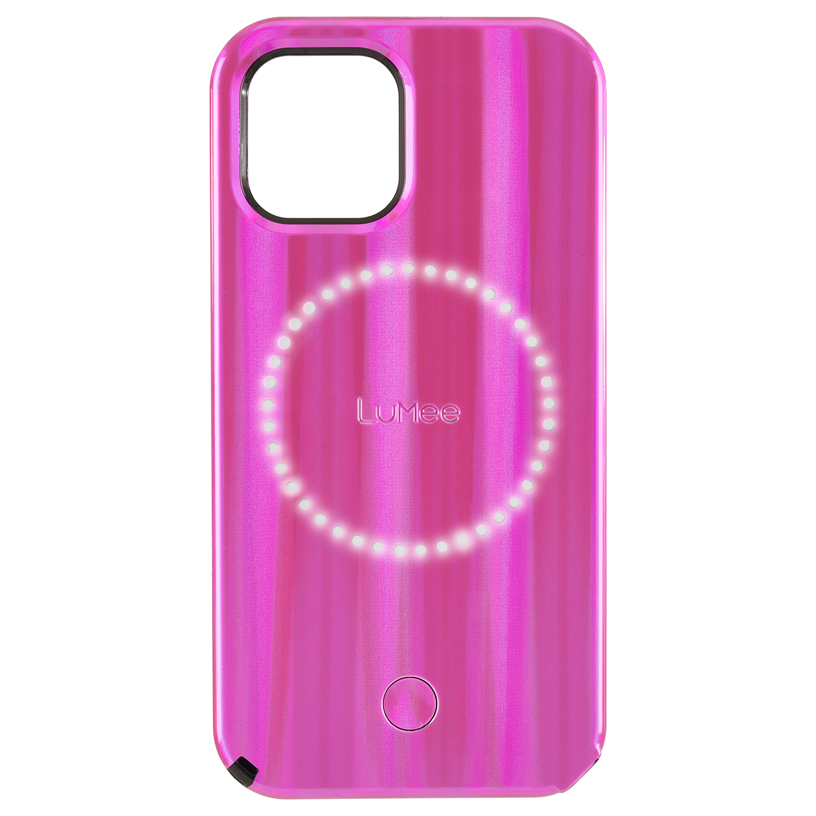 Lumee Halo Selfie Light Case For Iphone 13 13 Pro Hot Pink Voltage Gamestop