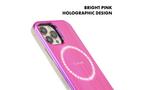 LuMee Halo Selfie Light Case for iPhone 13/13 Pro Hot Pink Voltage