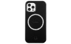 LuMee Halo Selfie Light Case for iPhone 12/12 Pro Matte Black