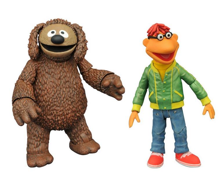 Diamond Select Toys Best of Series 1 Muppets Scooter & Rowlf Action Figure Set